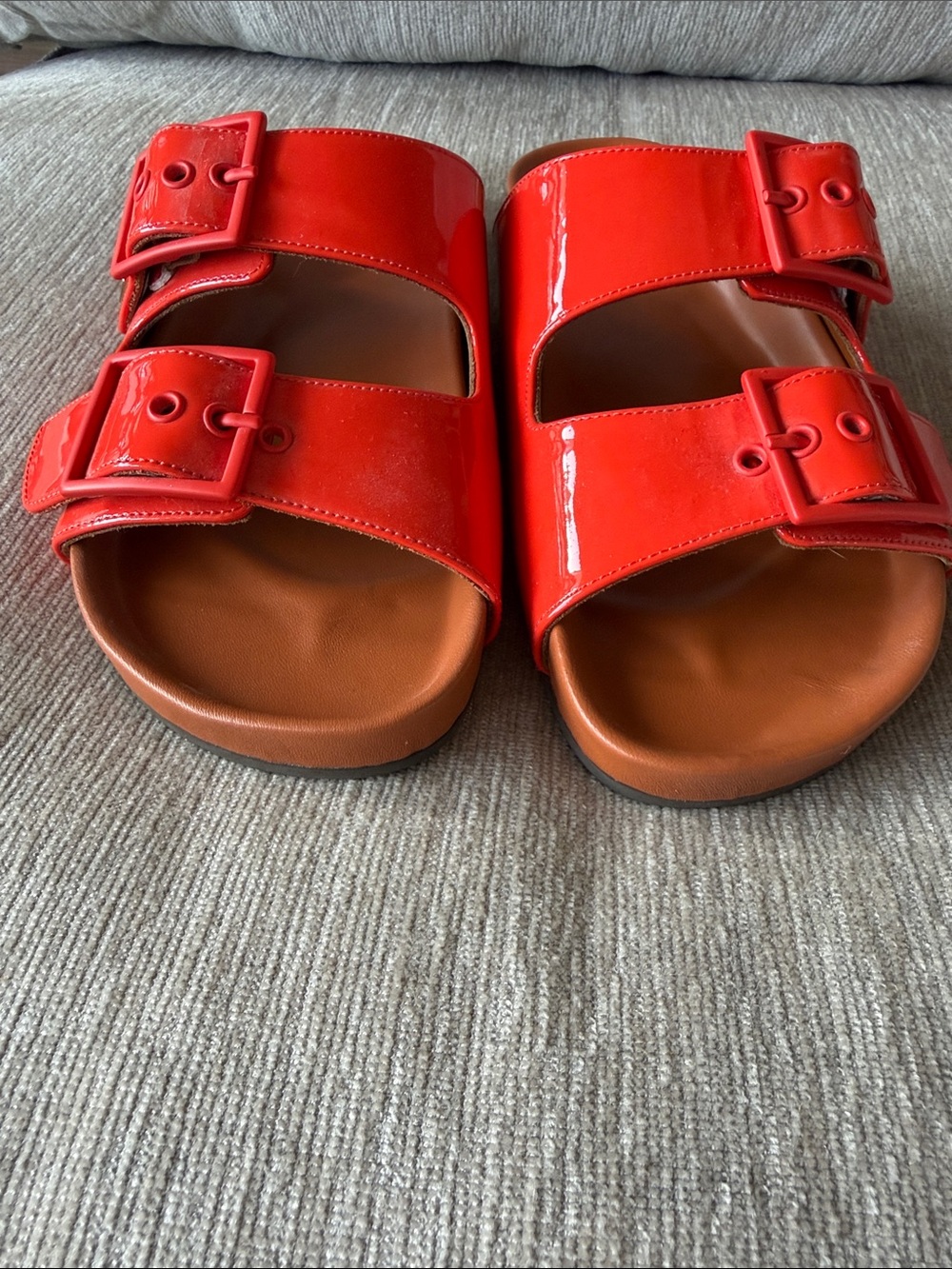 L’AUTRE Coral Double-Buckle Slide Sandals - Picture 10 of 12